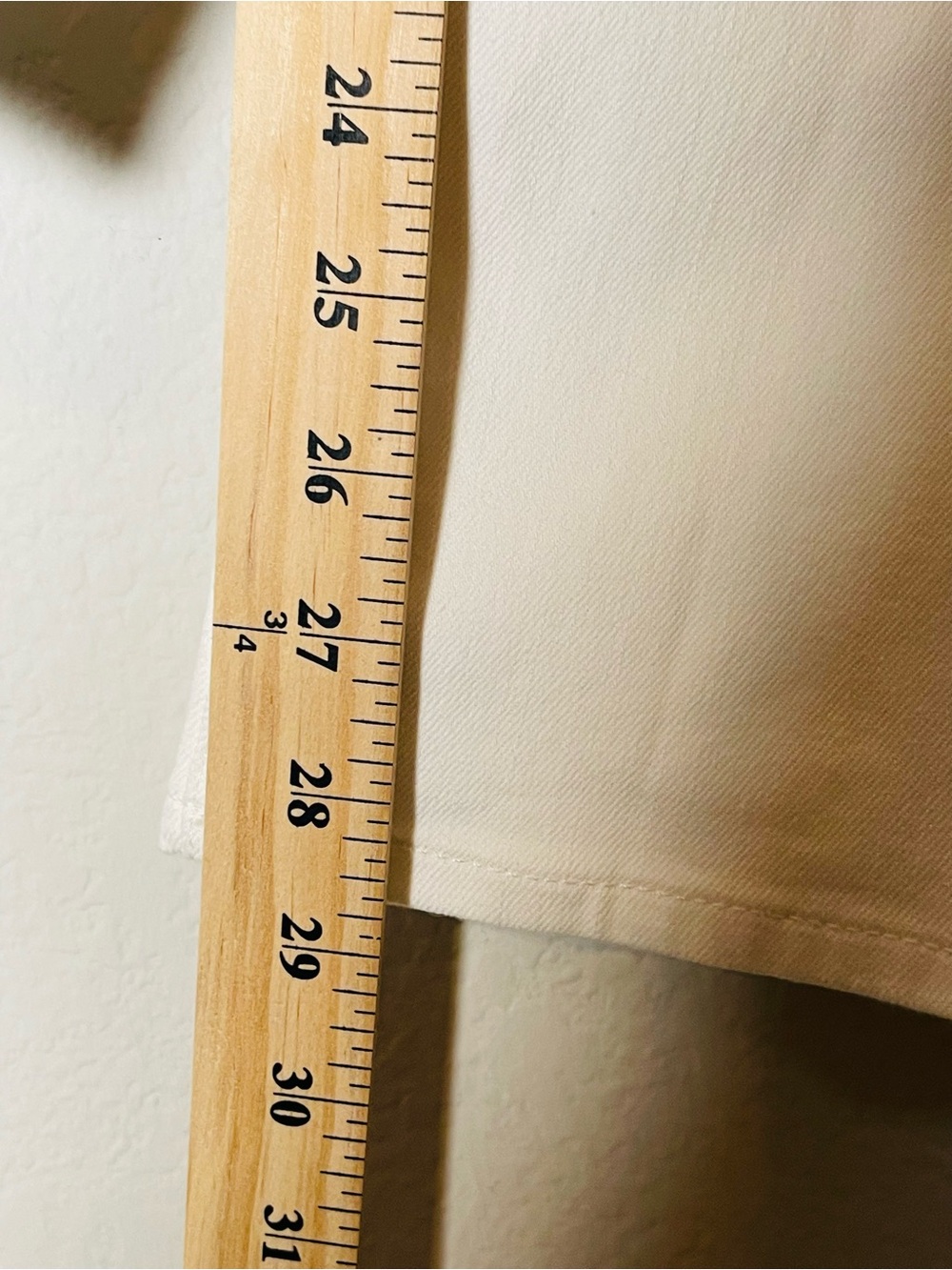 J Crew Fac NWT Slim Wide Leg Sailor Jeans Size 32 All Day Stretch Seashell White - Picture 10 of 14
